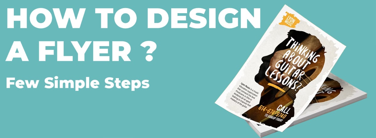 how to flyer design